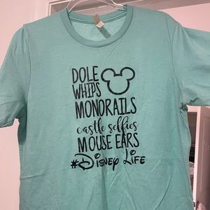 Teal custom women’s disney Tshirt